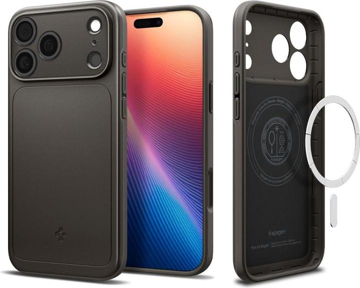 Produktbild Spigen - Thin Fit MagSafe - iPhone 17 Pro - Gunmetal (Apple iPhone 17 Pro)