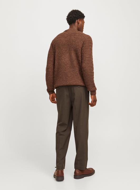 Produktbild Jack & Jones Einfarbig Strickpullover mit Rundhals Strickpullover mit Rundhals (XS)