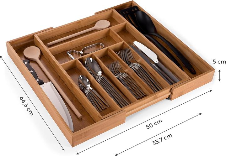Produktbild Blumtal Bambus-Besteckkasten