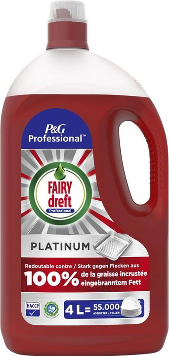 Fairy Platinum Hdw 4L (Liquid, 55000 Washing cycles)