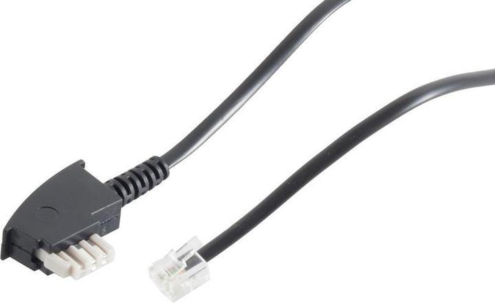 Image du produit Shiverpeaks S/CONN maximum connectivity Câble de raccordement téléphonique TAE N mâle vers Western mâle 6/4