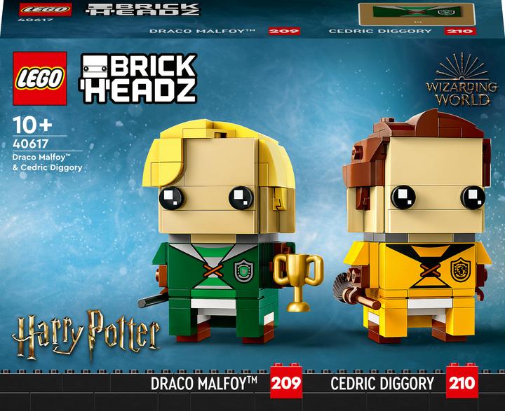 Productafbeelding LEGO BrickHeadz - Draco Malfoy & Carlo Kannewasser (40617, LEGO Brickheadz)