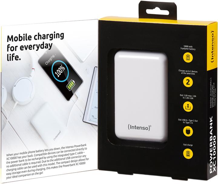 Image du produit Intenso XC10000 (10000 mAh, 37 Wh)