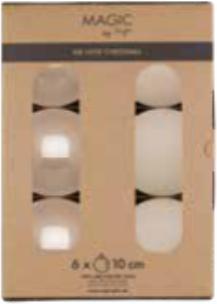 Produktbild Inge’s Glas Christmas Decor Weihnachtskugel Fine Alabaster (6 x)