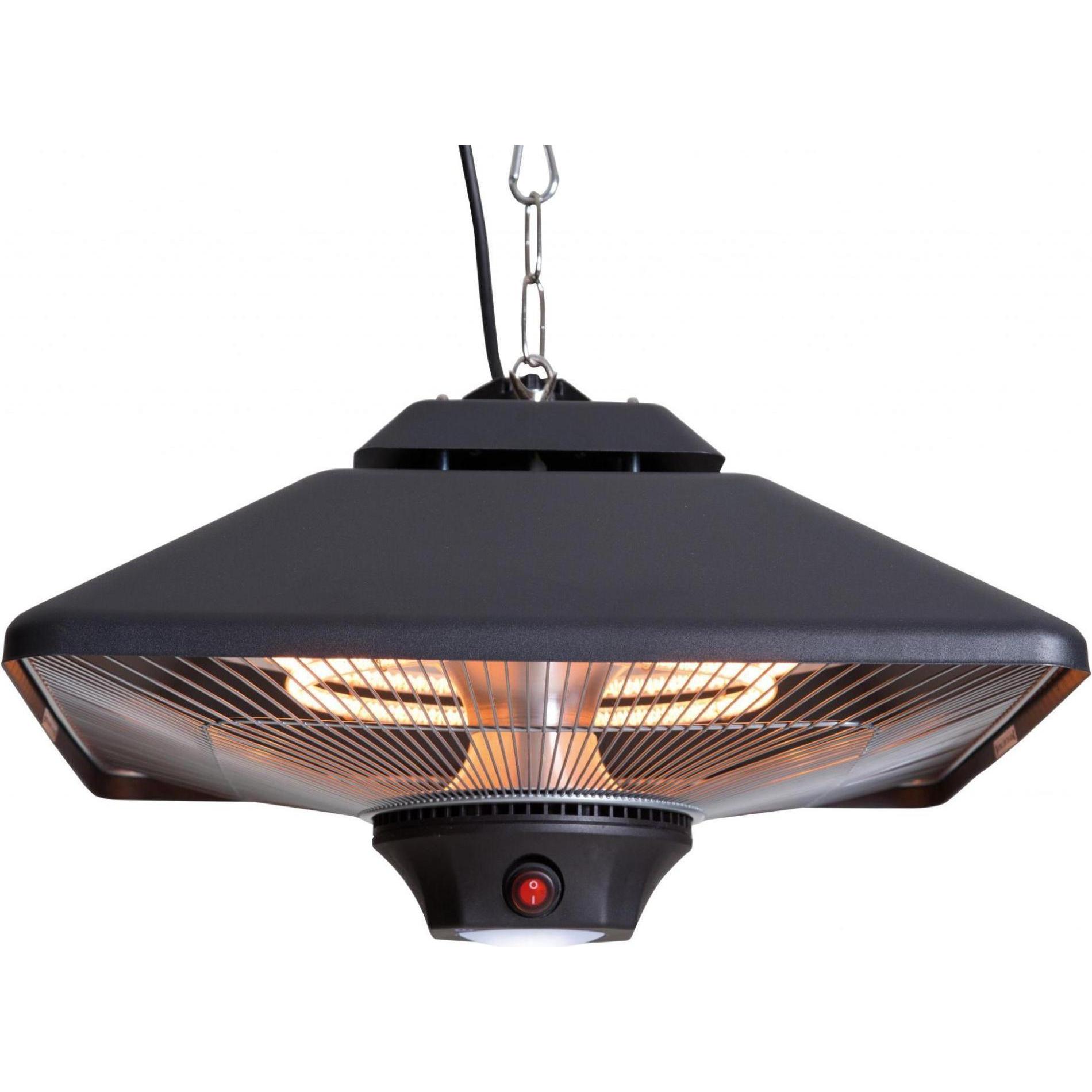 Sunred Heater CE17SQ-B, Spica Bright Hanging Infrared, 2000 W, Juodas, Heizkörper, Schwarz