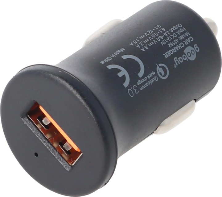 Actual product image Goobay USB Car Quick Charger