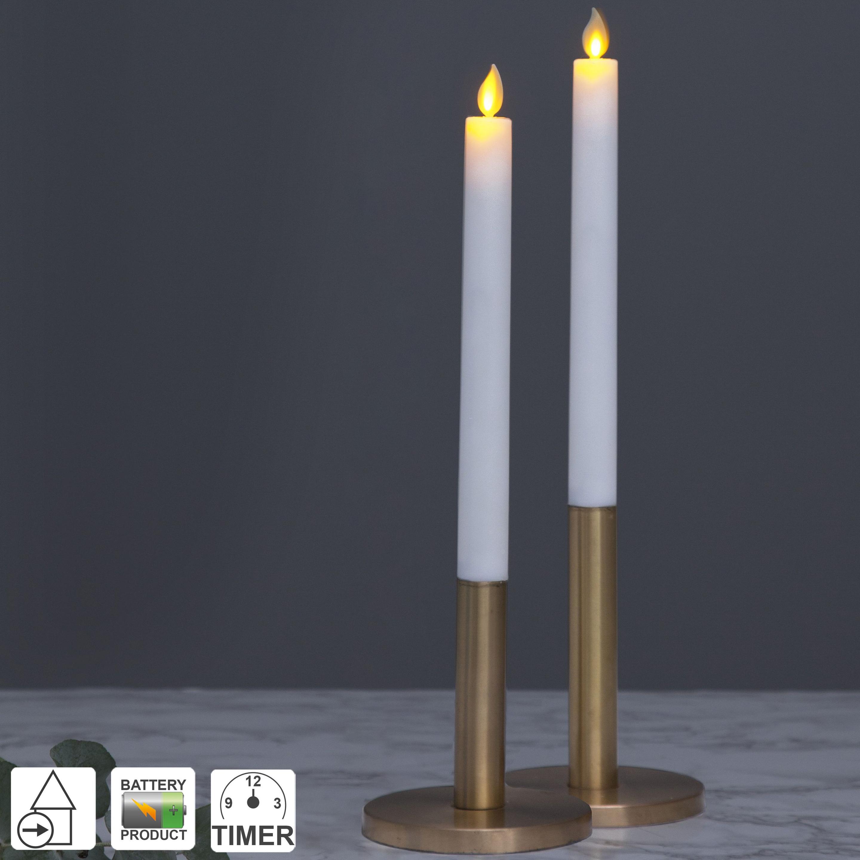 Thumbnail - Star Trading, LED Kerzen, LED Dinner Kerze 2er Pack M-Twinkle (2 x)