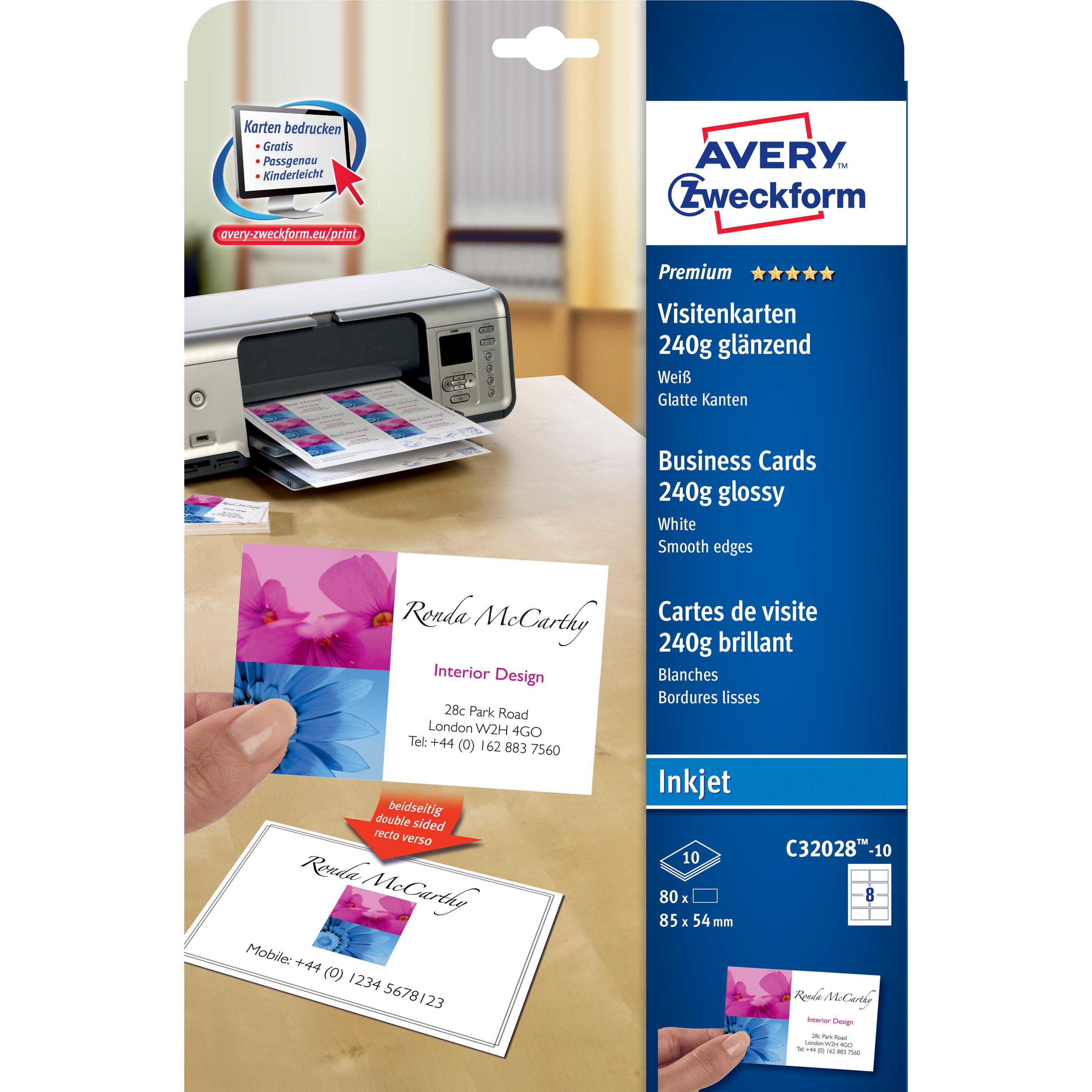 Avery, Kopierpapier, Premium (240 g/m², 10 x, A4)