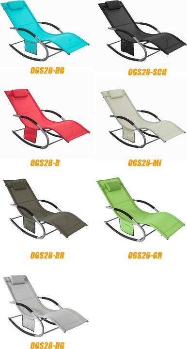 Produktbild SoBuy Gartenliege (150 cm)