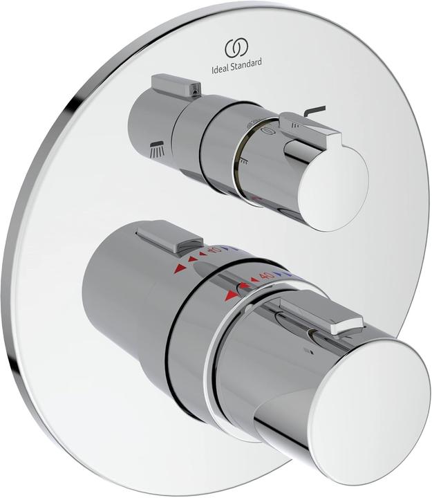 Productafbeelding Ideal Standard Badmengkraan met thermostaat Ceratherm T100 chroom glanzend A5814AA