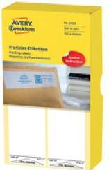 Actual product image Avery Franking labels