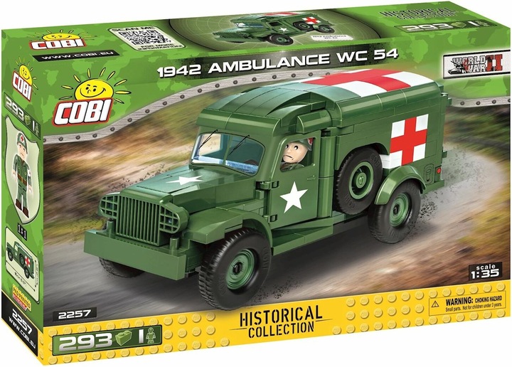 Actual product image Cobi DODGE WC-54 AMBULANCE