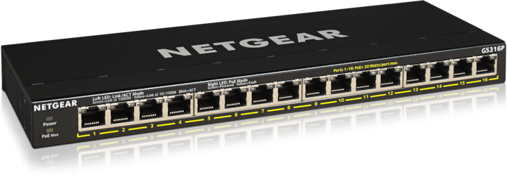 Produktbild Netgear GS316P (16 Ports)