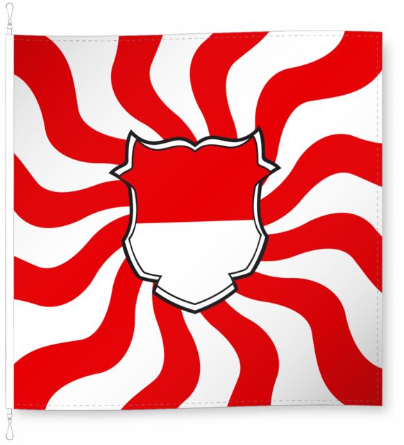 Actual product image Alpenfahnen Solothurn (120 x 120 cm)