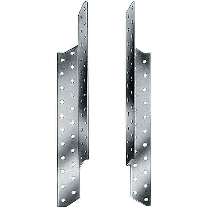 Simpson Sst, Baubeschläge + Holzverbinder, Sparrenpfettenanker SPF SPF290R rechts 290x32,5x2mm (Sparrenpfettenanker, 100...