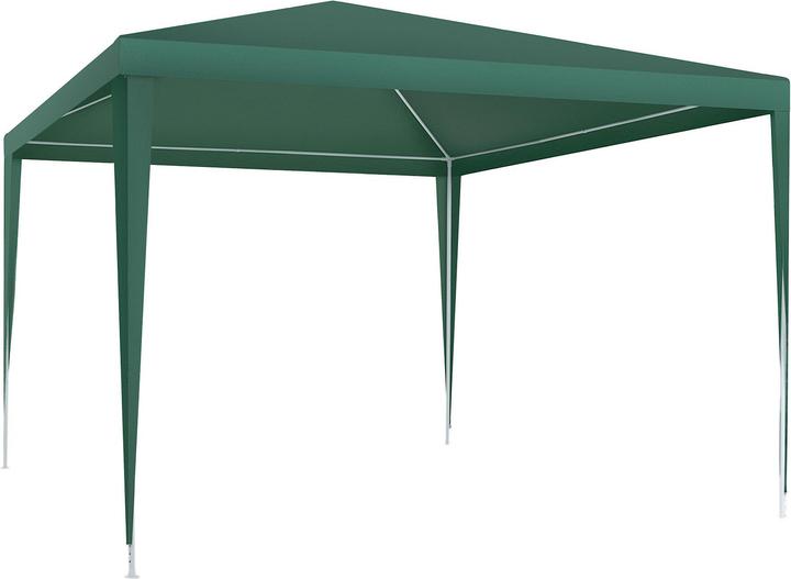 tectake pavillon Farah, imperméable, système enfichable, 3x3m (300 cm, 300 cm)
