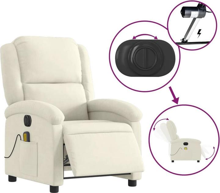 Produktbild vidaXL elektrischer Massagesessel
