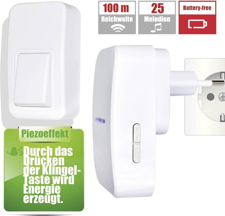 Actual product image X4 Radio bell complete set ECO X-4LIFE (Wireless)