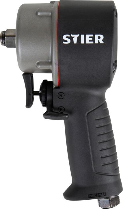 Stier Slagmoersleutel 13-MBS 1/2" aandrijving extreem kort max. losdraaimoment 1.275 N