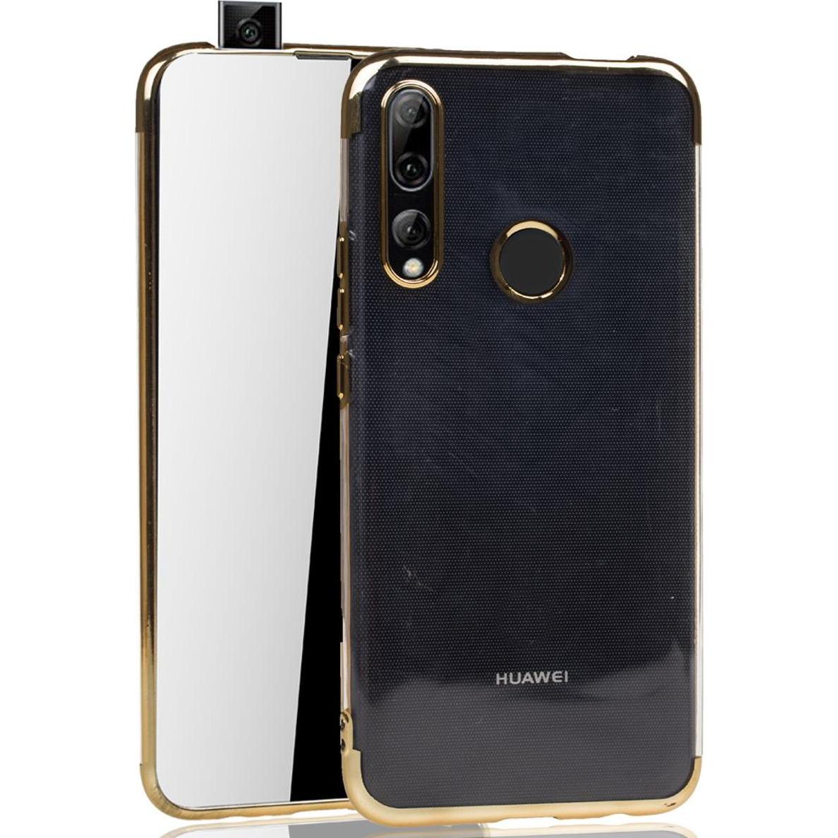 Thumbnail - König Design Huawei P smart Z Hülle Case Handy Cover Schutz Tasche Schutzhülle Etuis Gold (Huawei P Smart Z), Smartphone...