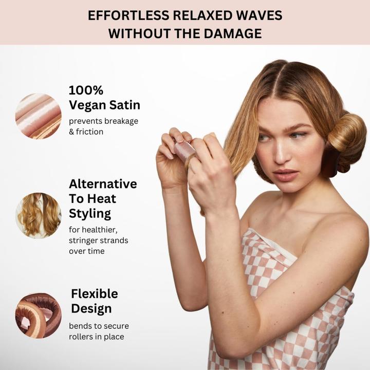 Image du produit Kitsch Heatless Curling bigoudis 4 pièces