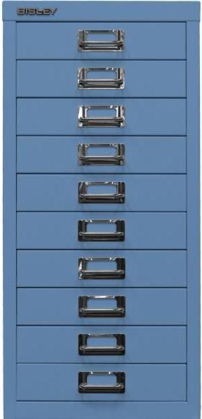Image du produit Bisley MultiDrawer™ L2910 Armoire à tiroirs bleu 10 tiroirs 27,8 x 38,0 x 59,0 cm