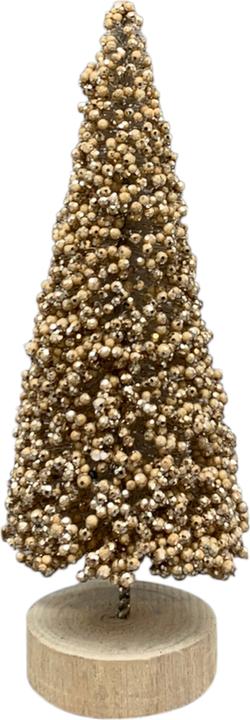 Exner GlisseR Tannenbaum gold 7x7x20cm