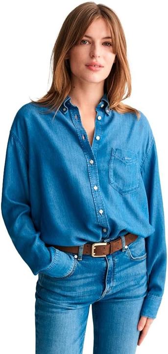 Produktbild GANT Camicia Indigo Rel (42)