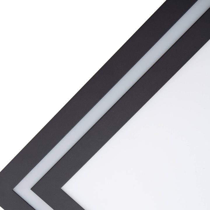 Image du produit Lucande Plafonnier LED Leicy RGBW noir 44cm (1300 lm)