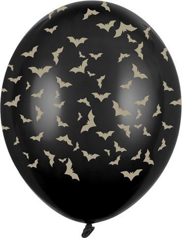 Produktbild Partydeco Balloons 30 cm, Bats, Pastel Black (1 pkt / 50 pc.) (1 x)
