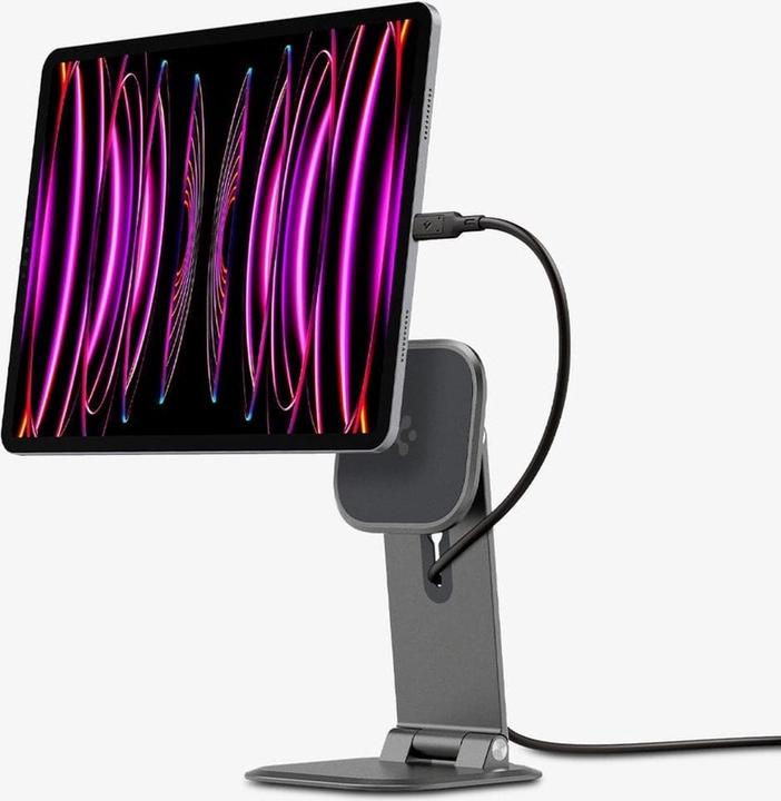 Actual product image Spigen Apple iPad/ Pro/ Air/ Mini Stand and Mount OneTap Easel Stand (MagFit) MagSafe Compatible