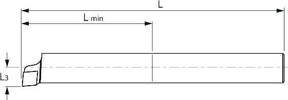 Immagine prodotto Master Mute Bohrstange schwingungsdämpfend 32/09 mm