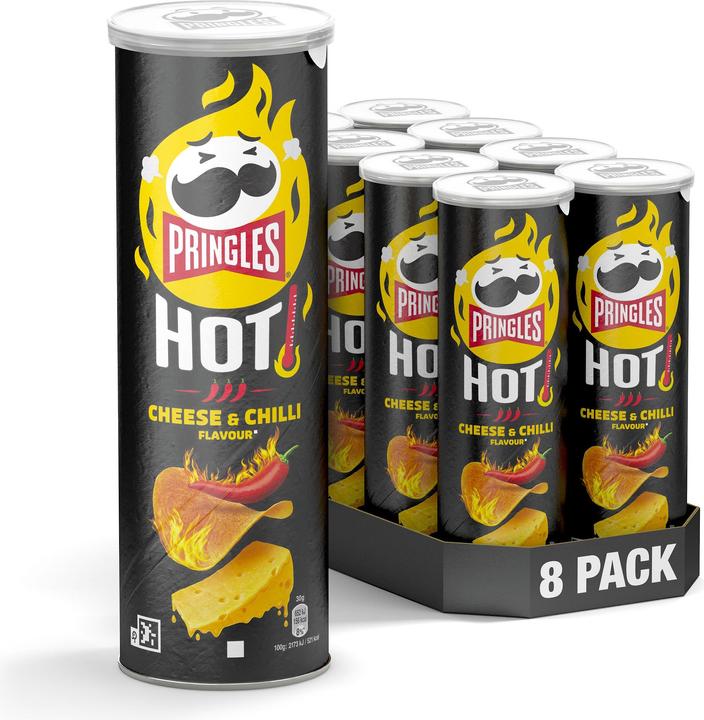 Actual product image Pringles Hot FlaminCheese>160 g Ds (160 g)