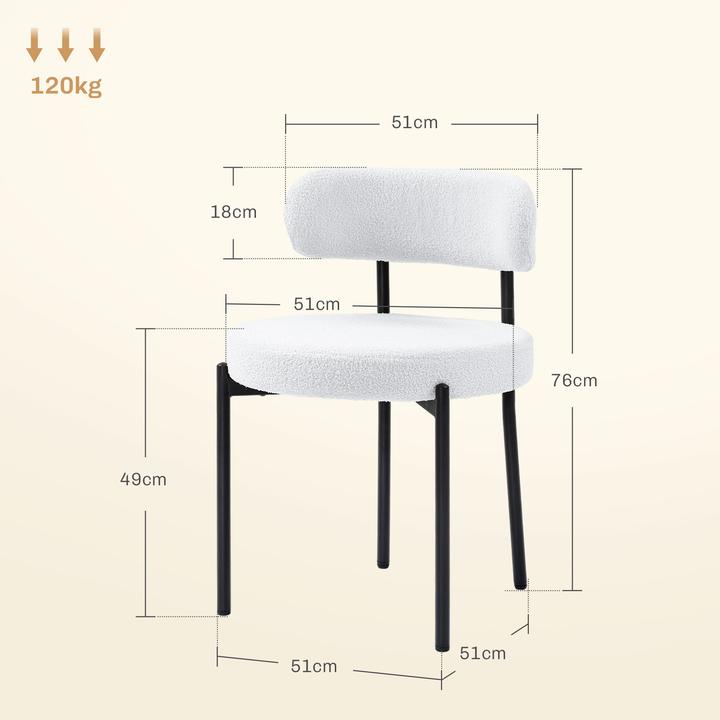 Produktbild Homcom Essstühle