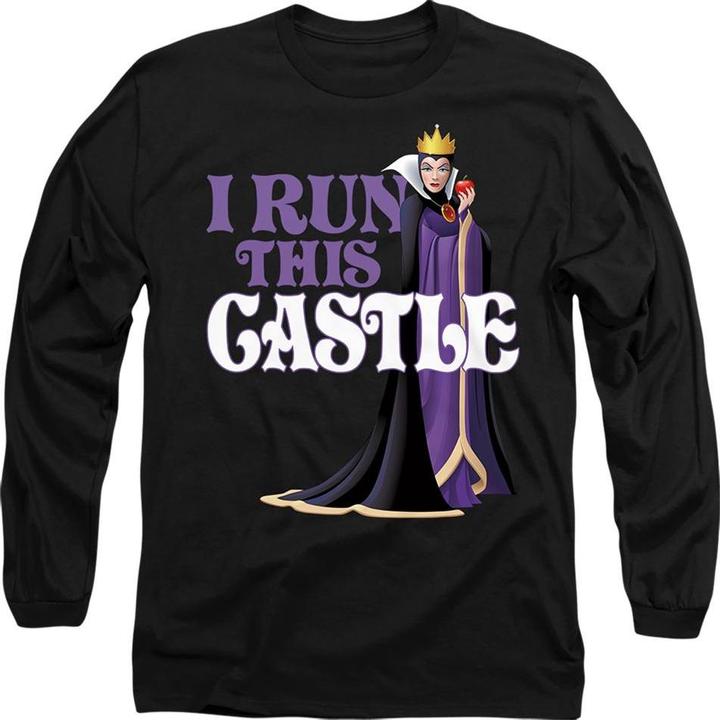 Immagine prodotto Disney Villains I Run This Castle Maglietta Festa della Mamma Regina Cattiva Adulto Unisex (L)