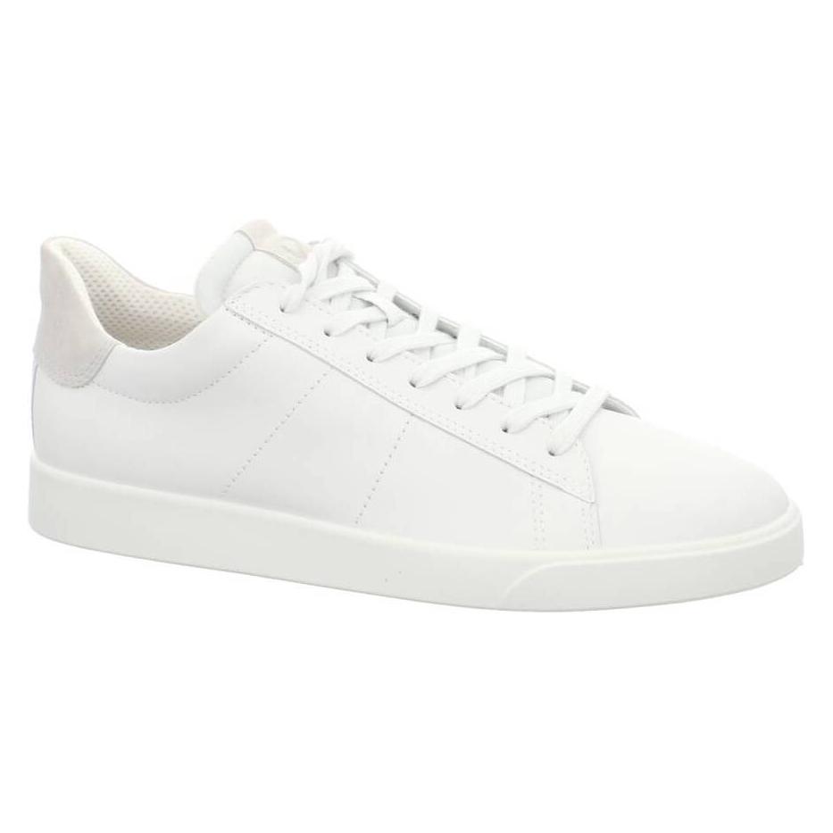 Ecco, Mannen, Sneakers, Straat, Wit, (46)