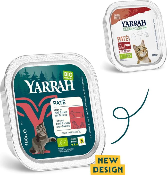 Actual product image Yarrah Nassfutter (Senior, Adult, Junior, 1 pcs., 100 g)