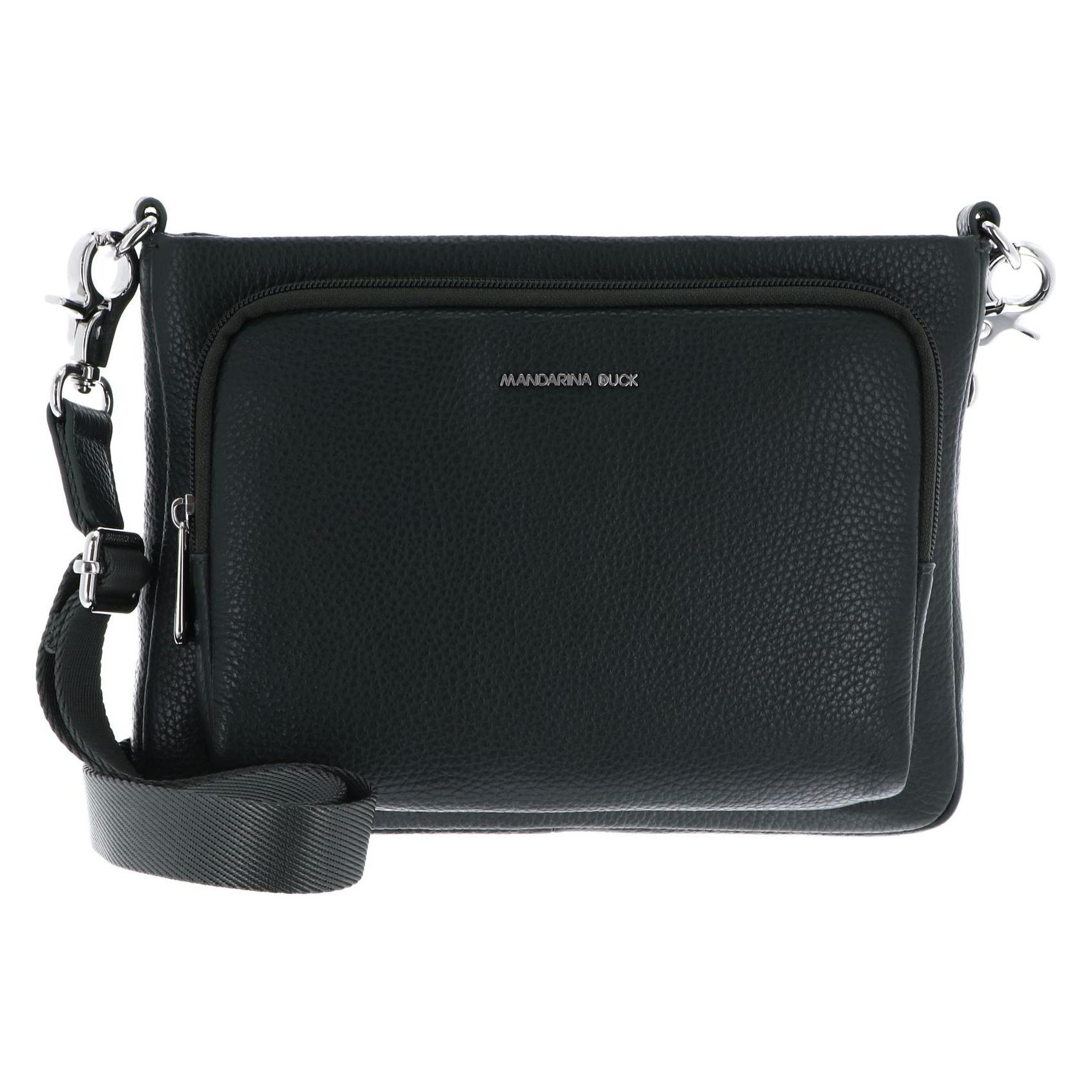 Mandarina Duck, Damen, Handtasche, Mellow Leather Crossover Bag, Grün