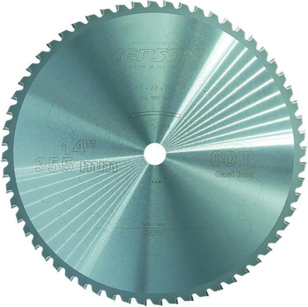 Actual product image Jepson Carbide circular saw blade Drytec® ø 355×25.4 mm