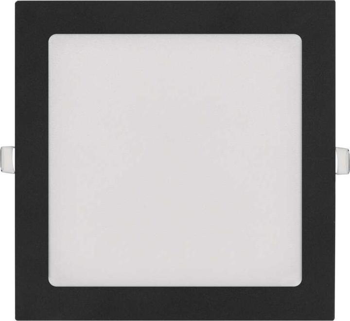 Produktbild Emos LED-Einbauleuchte NEXXO, quadratisch, silber, 18W, mit Change CCT (1600 lm)