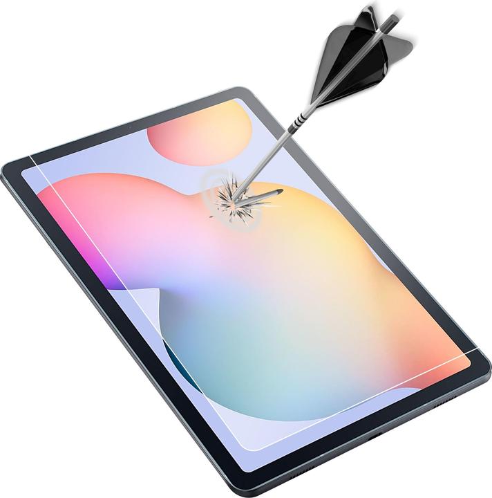 Produktbild Cellularline Aufprallglas - Galaxy Tab S6 Lite Dünnes und langlebiges gehärtetes Glas Transparent (1 Stk., Samsung Galaxy Tab S6 Lite)