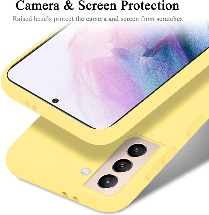 Produktbild Cadorabo TPU Liquid Silicone Case Cover (Samsung Galaxy S21+)