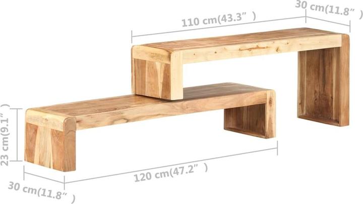 Immagine prodotto vidaXL TV-Schrank (30 x 30 x 23 cm)