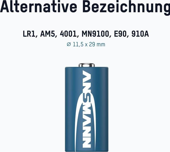 Actual product image Ansmann Lr 1 (1 pcs., N)