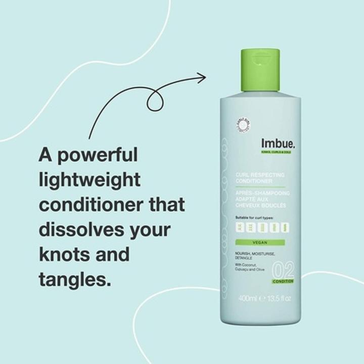 Actual product image Imbue Curl Respecting Conditioner 400g