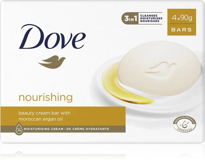 Produktbild Dove Cream Tablet Argan 4x90 G