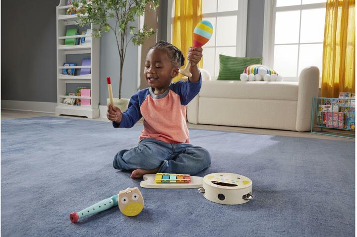 Actual product image Fisher-Price wooden music set (Multilingual)
