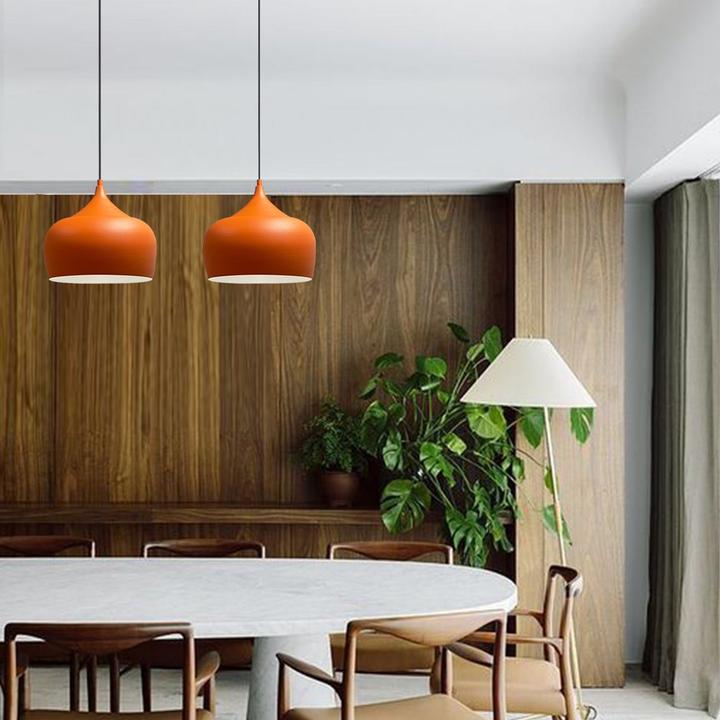 Actual product image Bamyum Kreis Pendelleuchte Orange (E27)