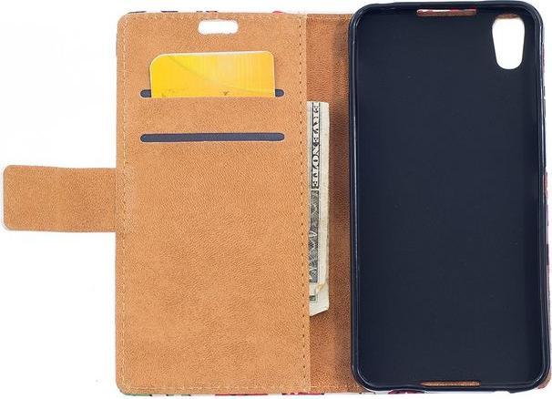 Produktbild MU Style Case aus Leder mit pinker Eule (Blackberry DTEK50)