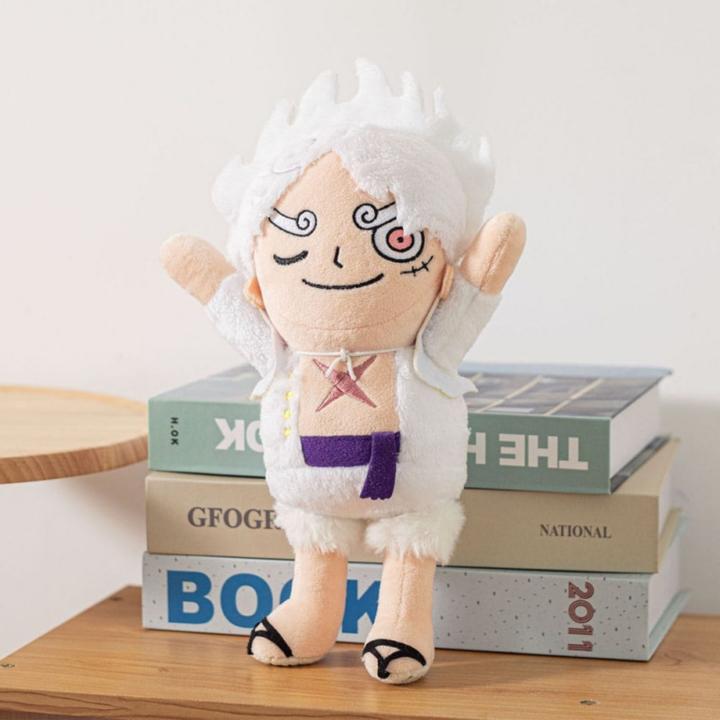 Actual product image Sakami One Piece plush figure Monkey D. Luffy Gear 5 27 cm (27 cm)